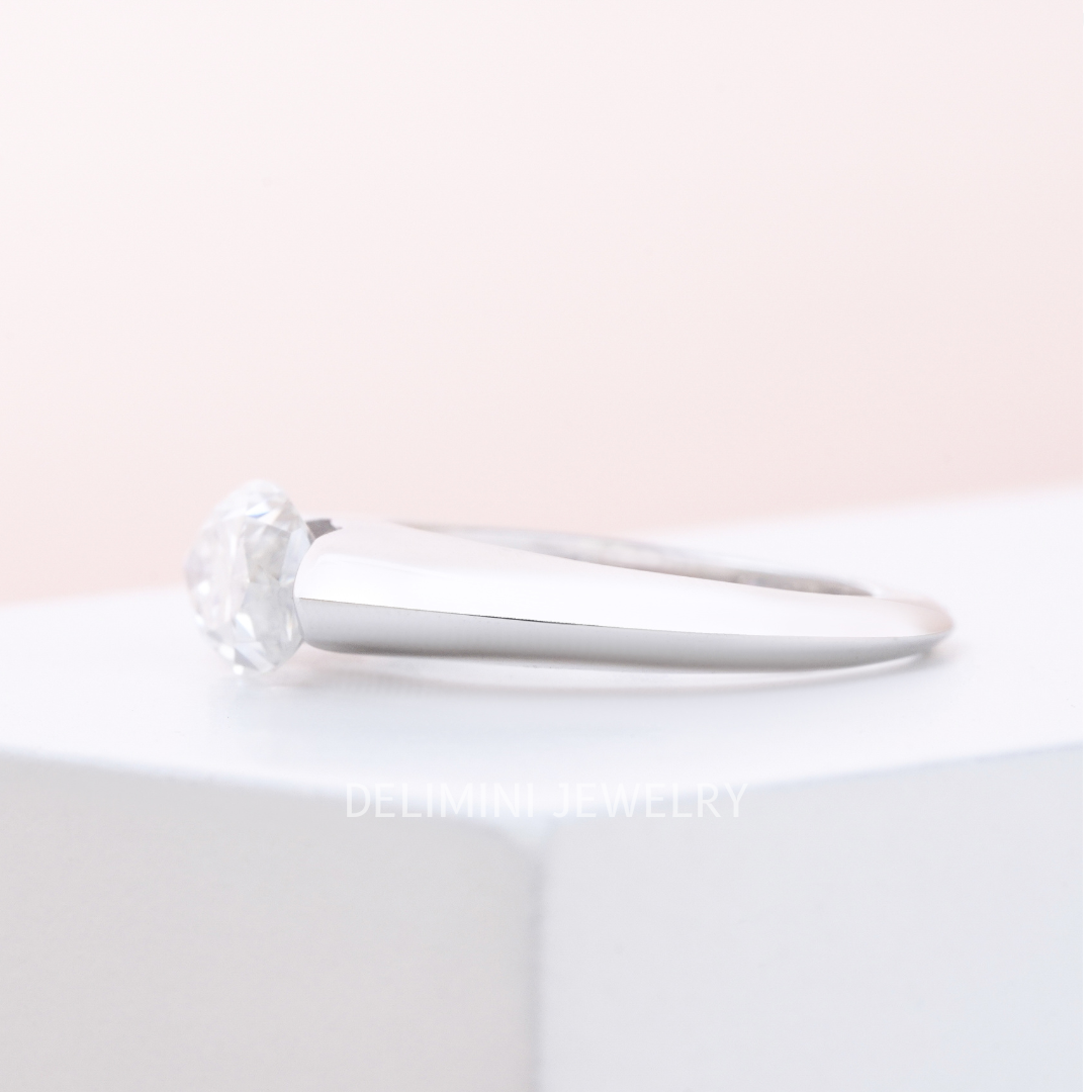 East to West Marquise Diamond Ring