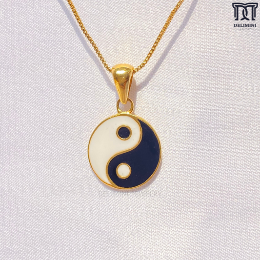 Ying Yang Charm Pendant - DELIMINI JEWELRY