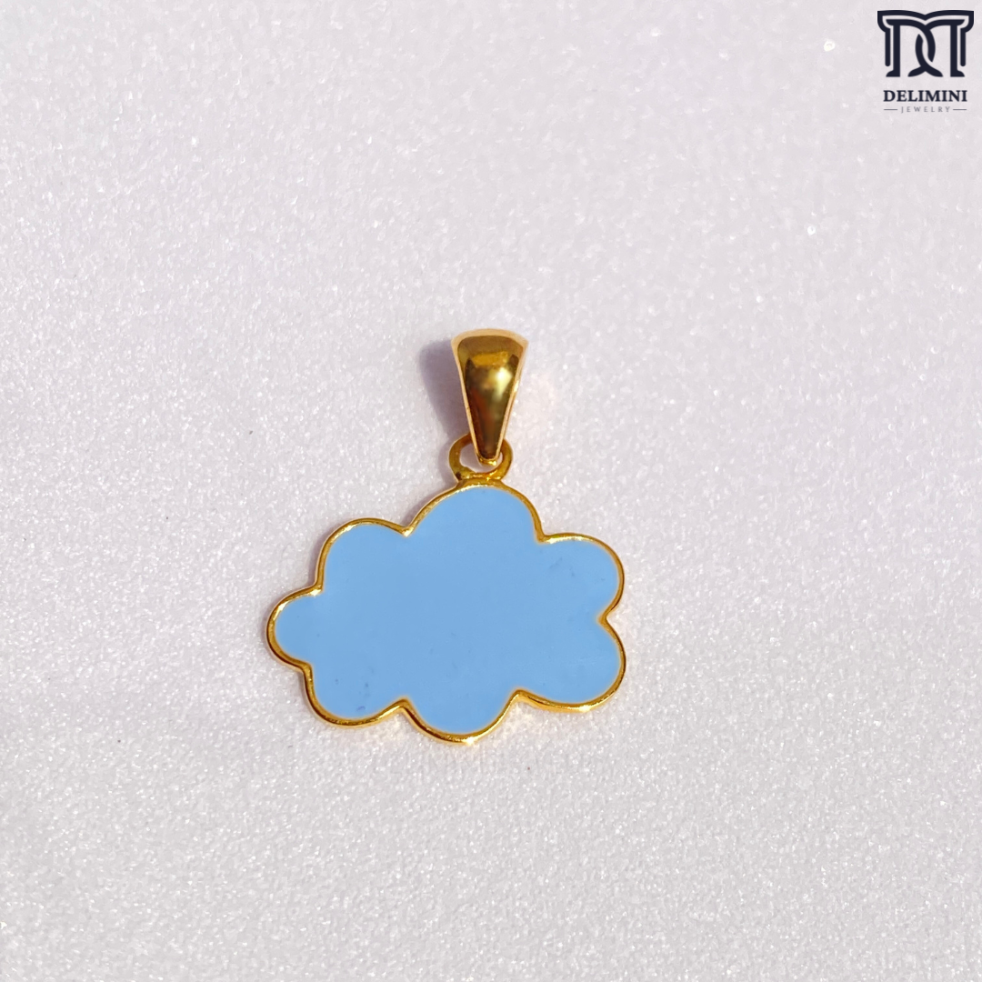 Cute Colorful Cloud Pendant - DELIMINI JEWELRY