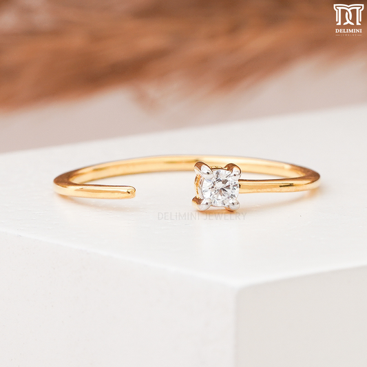 Delicate Proposal Diamond Ring